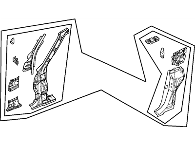 Mopar 5104882AA Panel-Body Side Aperture