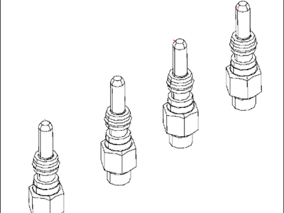 Mopar 68099604AA Glow Plug