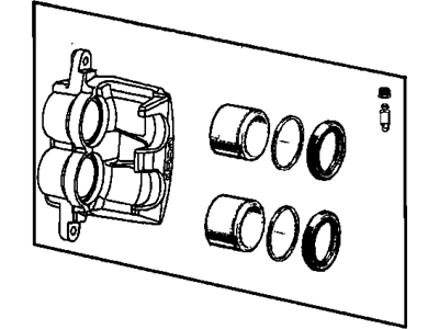 Mopar 68052362AB CALIPER-Disc Brake