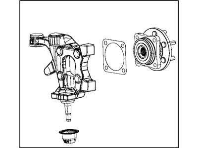 Mopar 68253069AC Knuckle-Rear