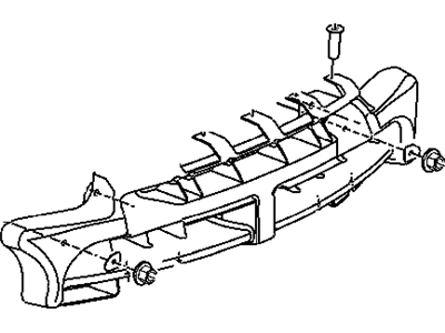 Mopar 5174334AA Bump Pkg-FASCIA