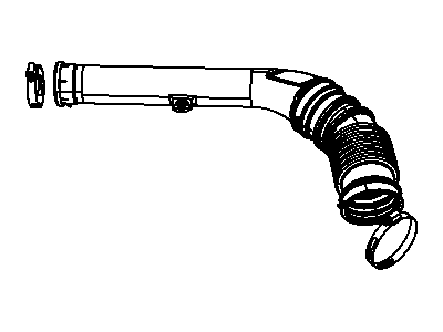 Mopar 4891853AA Air Cleaner Hose