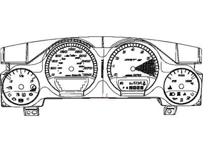 Mopar 68050722AE Cluster-Instrument Panel