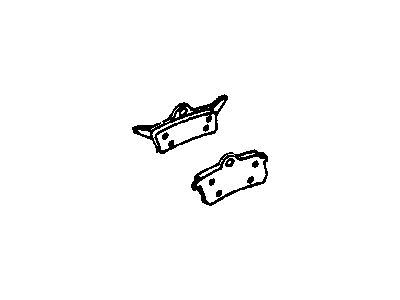 Mopar 5066641AA Shoe Kit-Rear Disc Brake