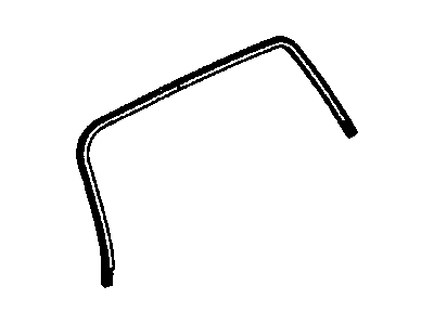 Mopar 5074160AA WEATHERSTRIP-Rear Door