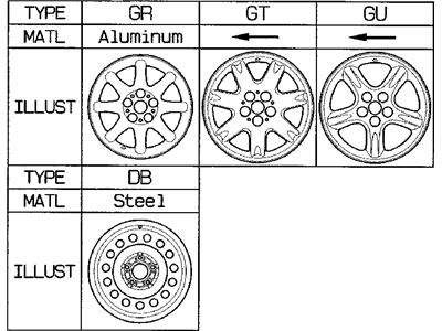 Mopar MR619294 Wheel