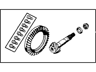 Mopar 4761678 Gear Kit-Ring And PINION