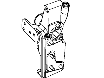 Mopar 68139110AA Tube-Water Transfer