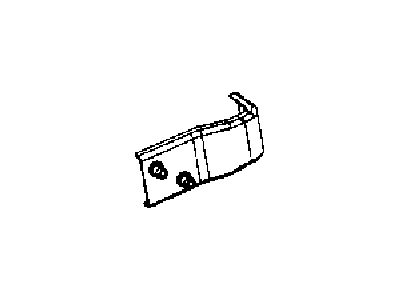 Mopar 55397116AA Bracket-Rear Bumper