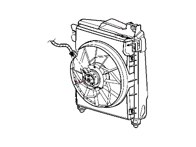 Mopar 5103465AA Motor-CONDENSER Fan