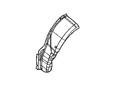 Mopar 5099629AA WHEEL/HOUSE-Rear Outer