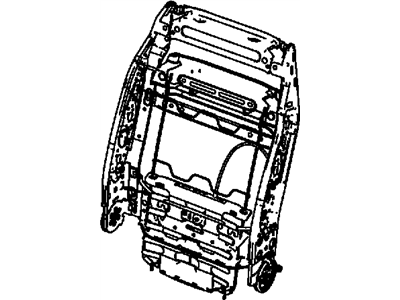 Mopar 4610334AA Frame St-Front Seat Back