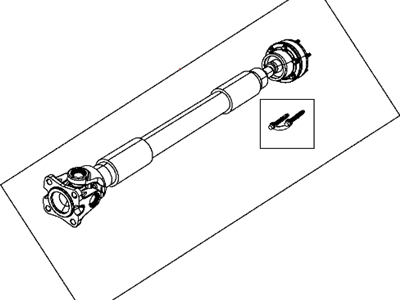 Mopar 52853442AF Front Drive Shaft