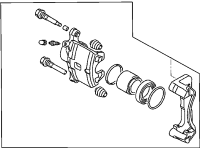 Mopar MB928410 CALIPER