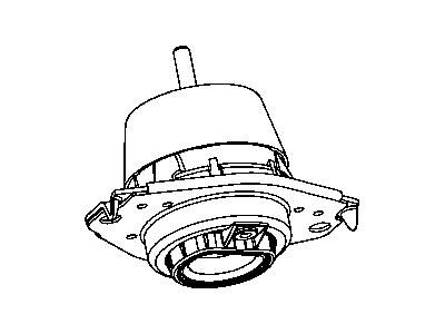 Mopar 68110951AC INSULATOR-Engine Mount