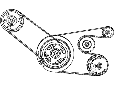 Mopar 4663199AC Belt-Accessory Drive