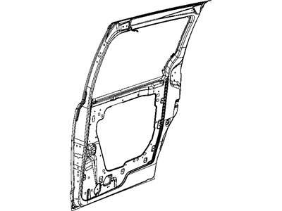 Mopar 5020698AO Door-Sliding