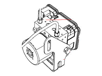 Mopar 68046389AA Anti-Lock Brake System Module