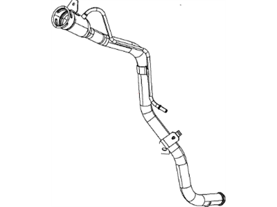 Mopar 68091428AA Tube-Fuel Filler