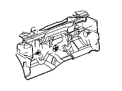 Mopar 55361464AA SILENCER-Dash Panel