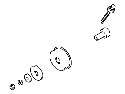 Mopar MB938454 PULLEY-A/C Compressor