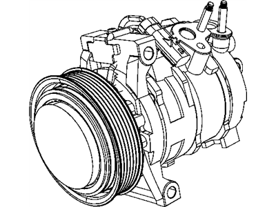 Mopar 55111296AC COMPRES0R-Air Conditioning