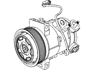 Mopar 55111610AB COMPRES0R-Air Conditioning