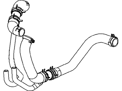 Mopar 55111286AA Hose-Engine COOLANT To Oil COOLE