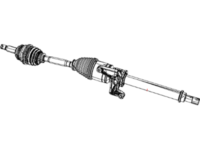 Mopar 52123900AB Axle Half Shaft