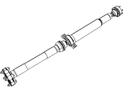 Mopar 52123470AF Drive Shaft