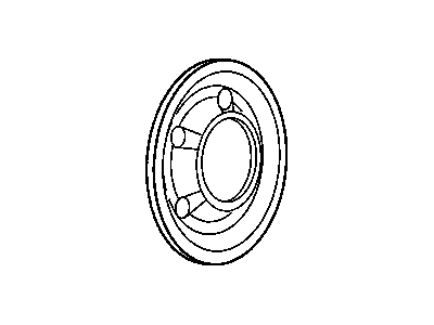 Mopar 5GL69S4AAA Wheel Center Cap