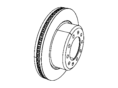 Mopar 52013842AA Front Brake Rotor