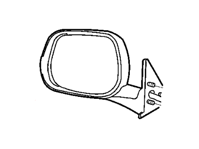 Mopar 55076488AG Mirror-Outside Rearview