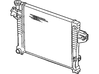 Mopar 5183561AB COOLERSER-CONDENSER And Toc