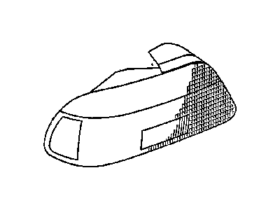 Mopar MR322526 Lamp Pkg Tail Stop Turn