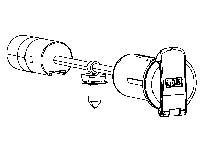 Mopar 68158770AB Usb-Charging Port