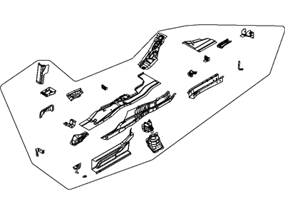 Mopar 5076204AM SIDEMEMBE-Floor