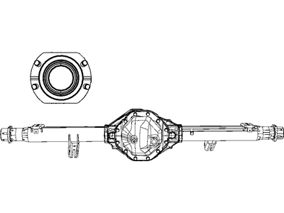 Mopar 5135550AD Axle-Service Rear