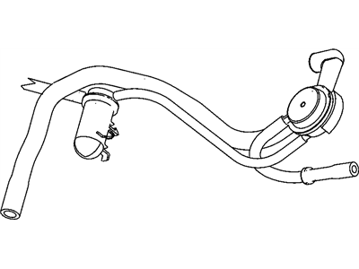 Mopar 52100468AG Hose-Fuel Vapor