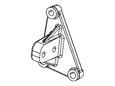 Mopar 68078177AA Bracket-Drive Shaft Center Bearing