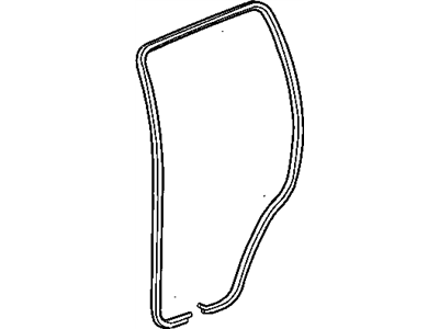 Mopar 5GU13XXXAH WEATHERSTRIP-Full Door To Body