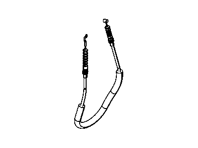 Mopar 68058975AD Cable-Outside Handle