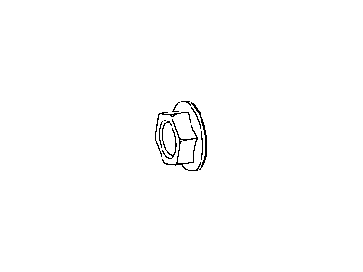 Mopar 5143738AB Nut-HEXAGON FLANGE Lock