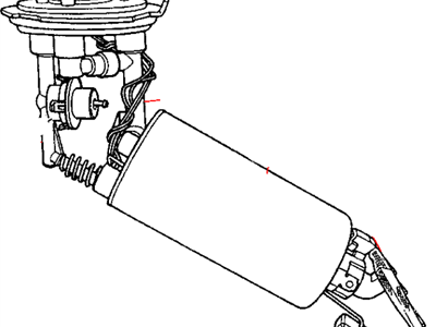 Mopar 5139031AD Fuel Pump/Level Unit Module Kit