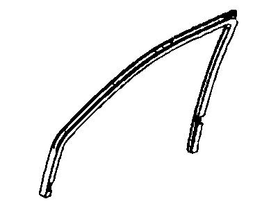 Mopar 55394052AK Seal-Front Door Glass