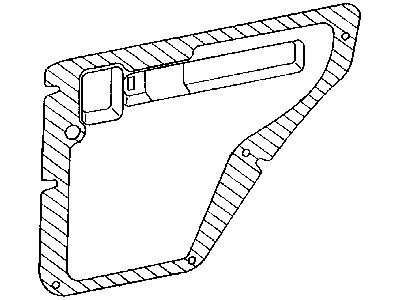 Mopar 55235986AB Shield-Rear Door