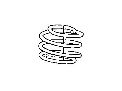 Mopar 5006704AA Front Coil Spring