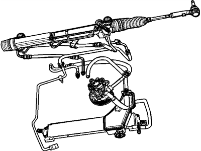 Mopar 52090488AC Power Steering Gear