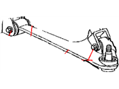 OEM 2002 Chrysler Prowler Suspension Control Arm - 4865322AA