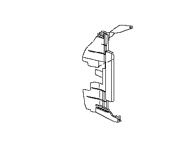 Nissan 21499-4BB0A Seal-Radiator, LH